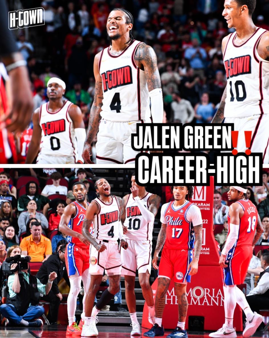 火箭主场胜热火，豪取四连胜